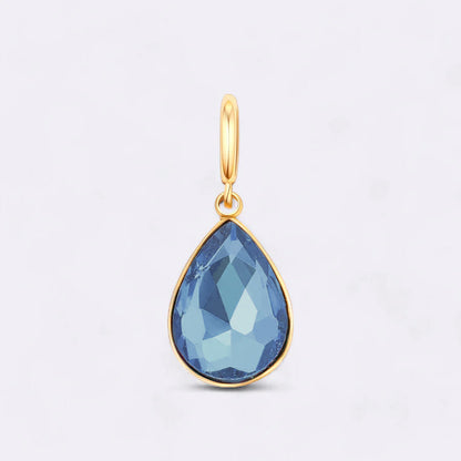 Mint & Lily Teardrop Birthstone Charm