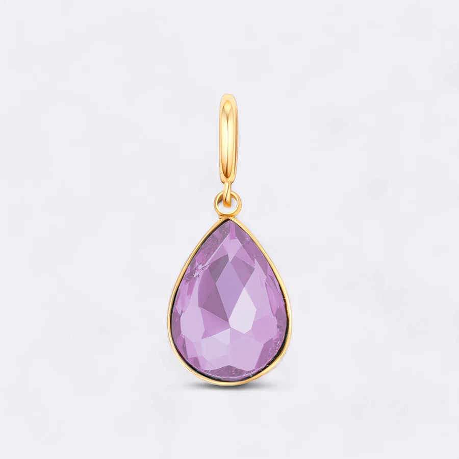 Mint & Lily Teardrop Birthstone Charm