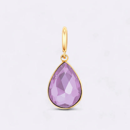 Mint & Lily Teardrop Birthstone Charm