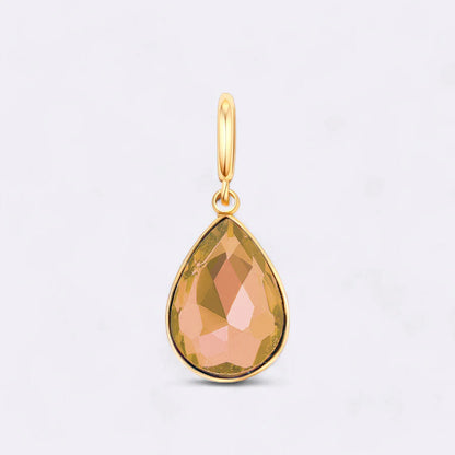 Mint & Lily Teardrop Birthstone Charm