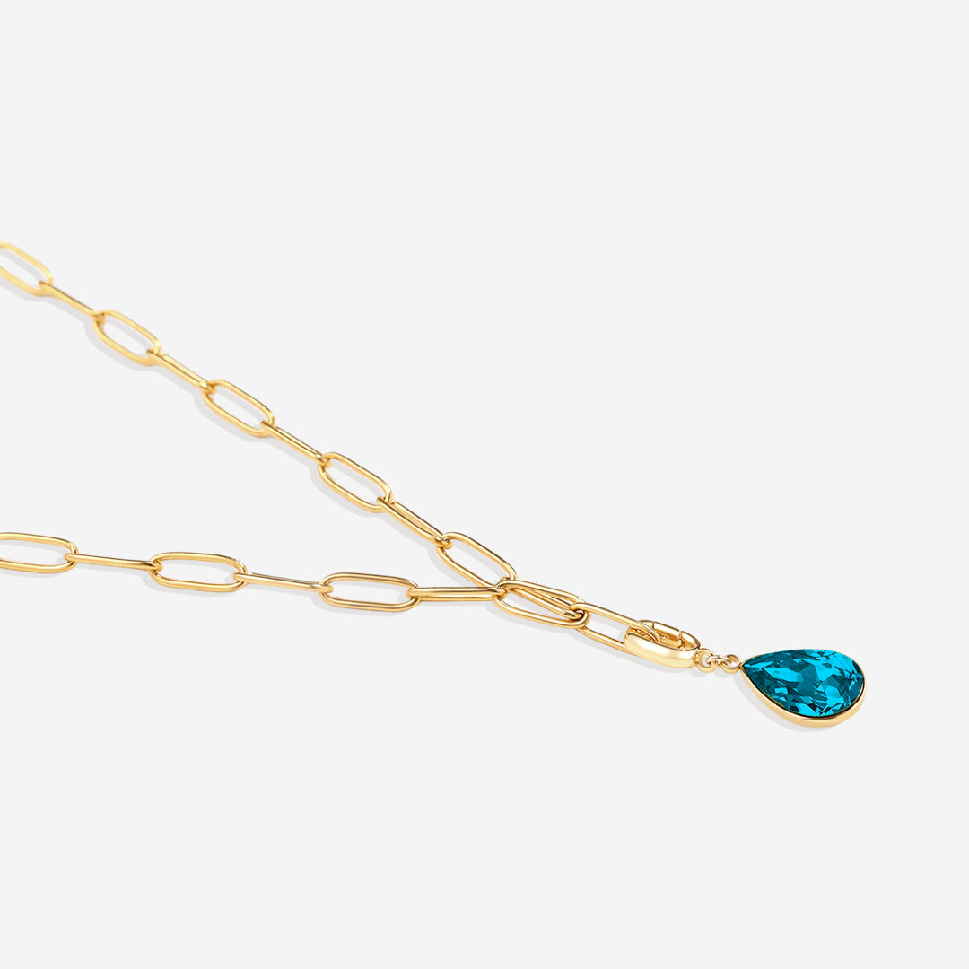 Mint & Lily Teardrop Birthstone Charm