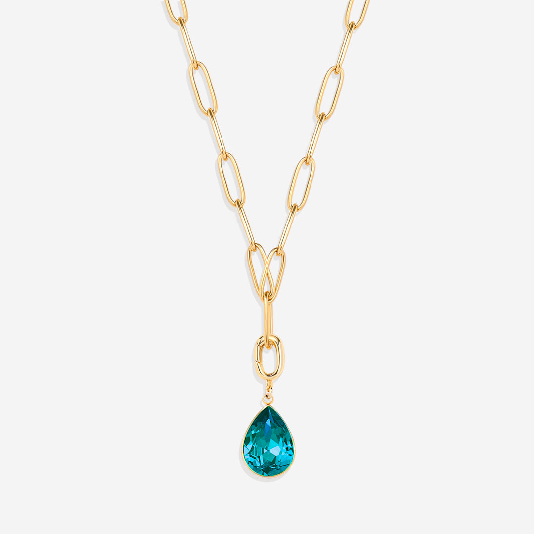 Mint & Lily Teardrop Birthstone Charm