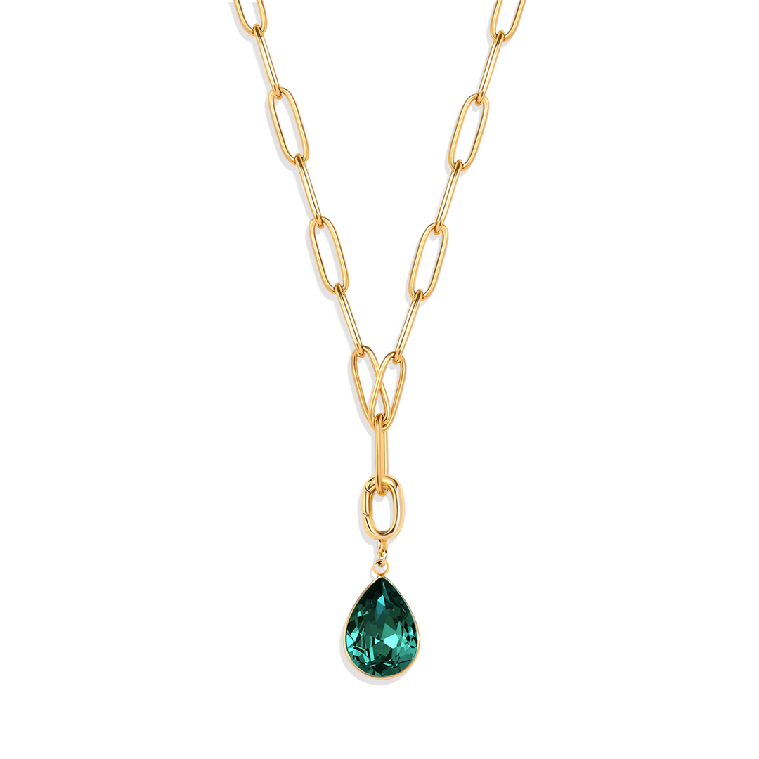 Mint & Lily Teardrop Birthstone Charm