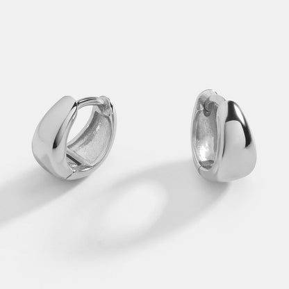 Mint & Lily Teardrop Huggie Hoop Earrings