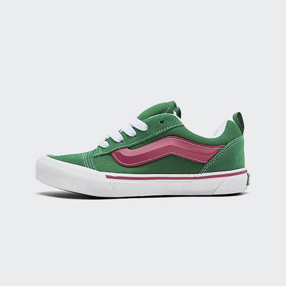 [vn000d2tboc] Youth Vans Knu Skool - Green/pink