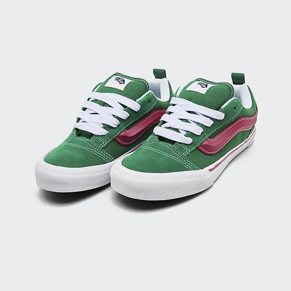 [vn000d2tboc] Youth Vans Knu Skool - Green/pink
