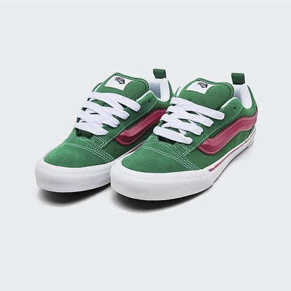 [vn000d2tboc] Youth Vans Knu Skool - Green/pink