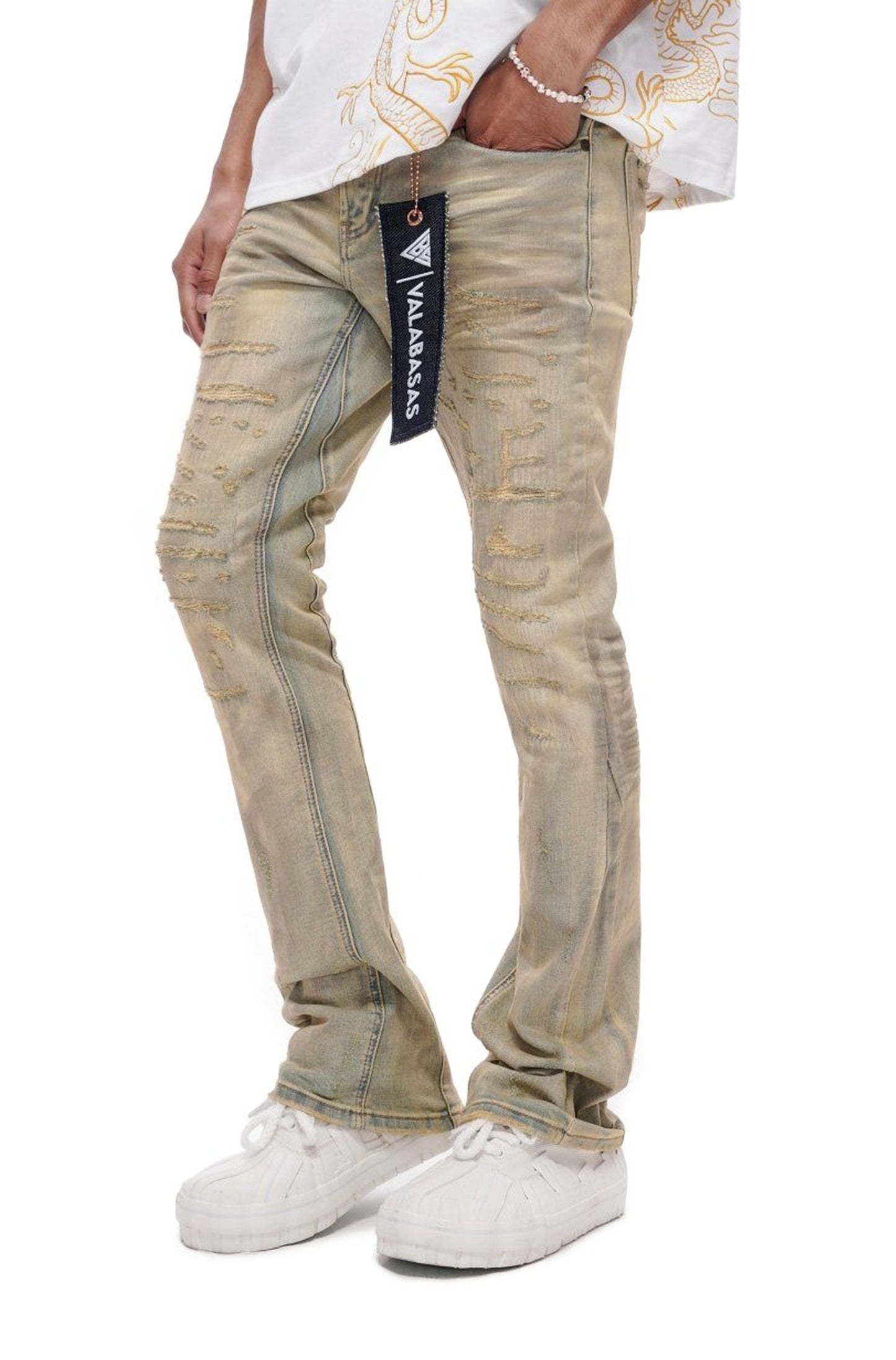 Valabasas Thatch Stacked Vintage Wash - Vintage Wash