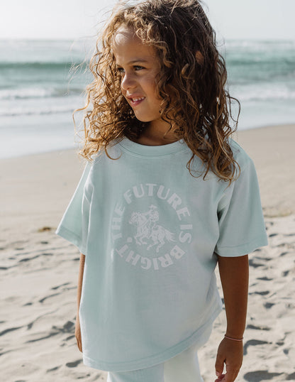 Elevated Faith The Future Is Bright Kids Tee