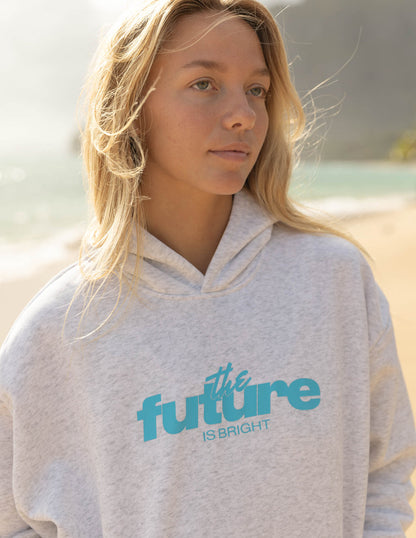 Elevated Faith The Future Is Bright Retro Unisex Hoodie