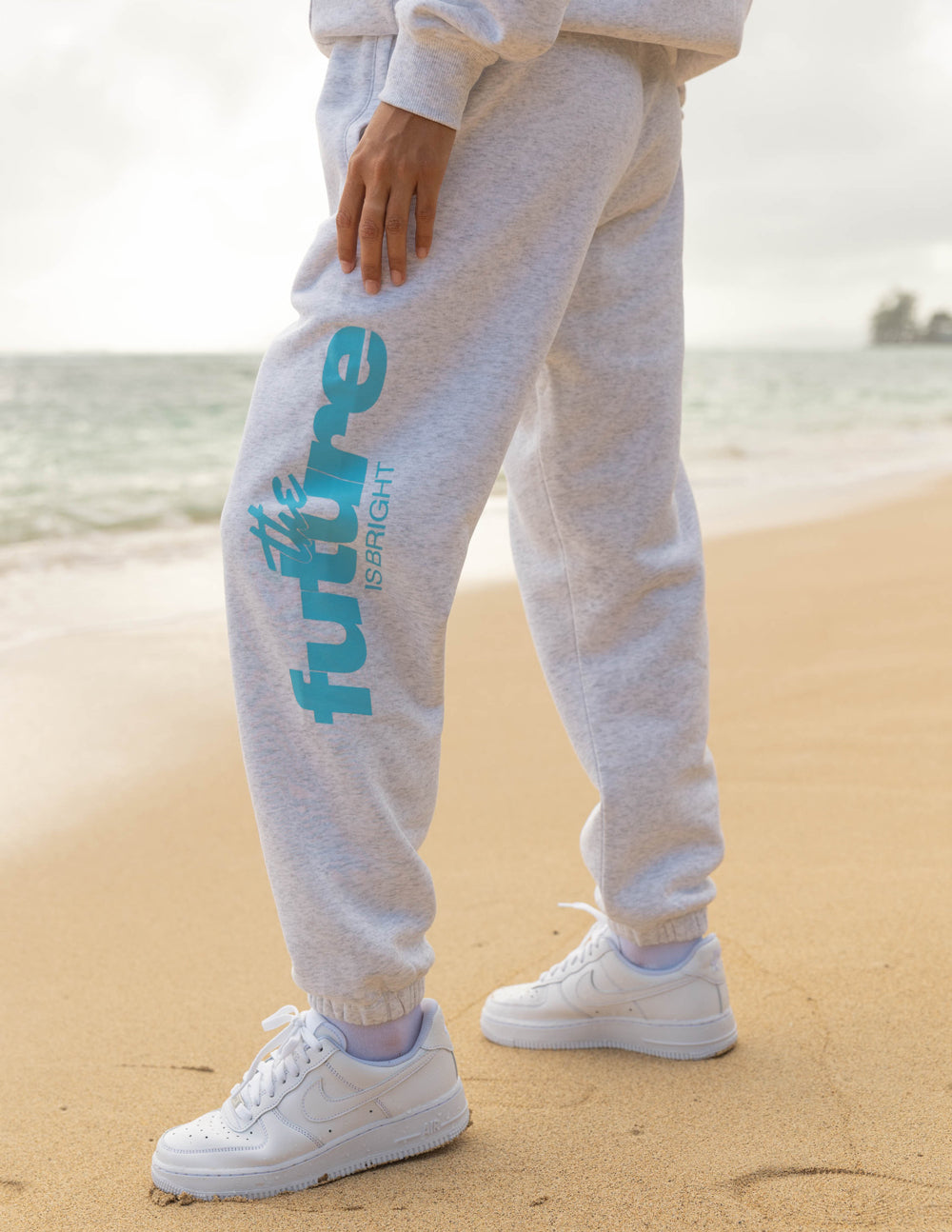 Elevated Faith The Future Is Bright Retro Unisex Sweatpant