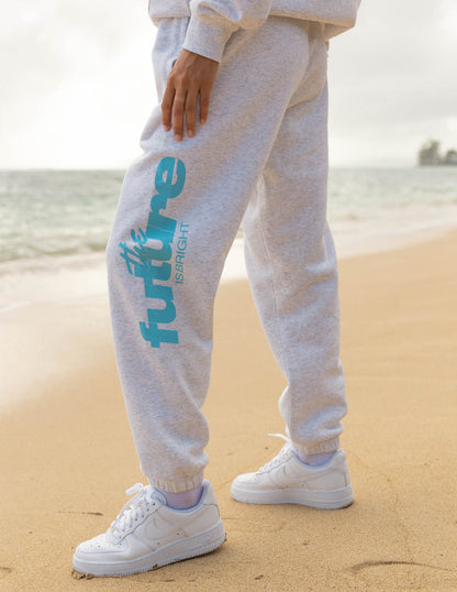 Elevated Faith The Future Is Bright Retro Unisex Sweatpant