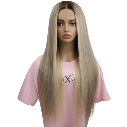 Tiffany Glueless 5x5 HD Lace Professionally Colored 100% Human Hair Closure Wig