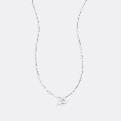 Mint & Lily Tiny Script Initial Necklace