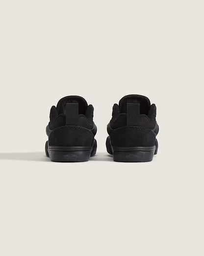 [vn000efbgdy] Toddlers Vans Knu Skool - Black/black