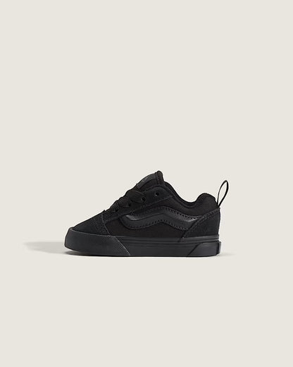 [vn000efbgdy] Toddlers Vans Knu Skool - Black/black