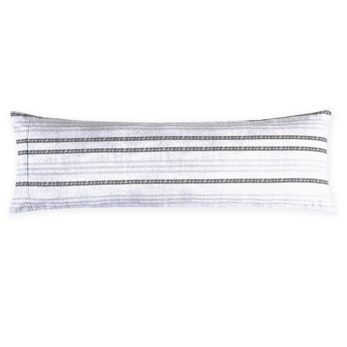 Elegant Comfort Floral and Stripe Pattern Pillowcases