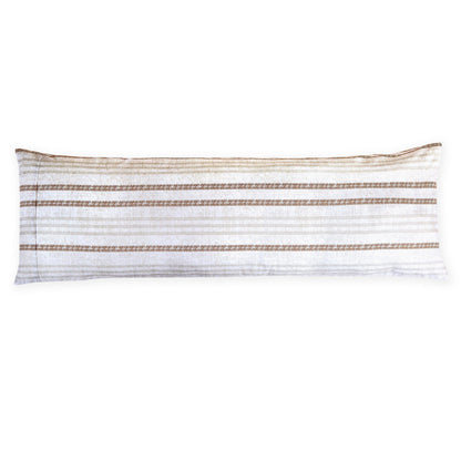 Elegant Comfort Floral and Stripe Pattern Pillowcases