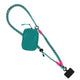 Teal (Hardware: Gun Metal)