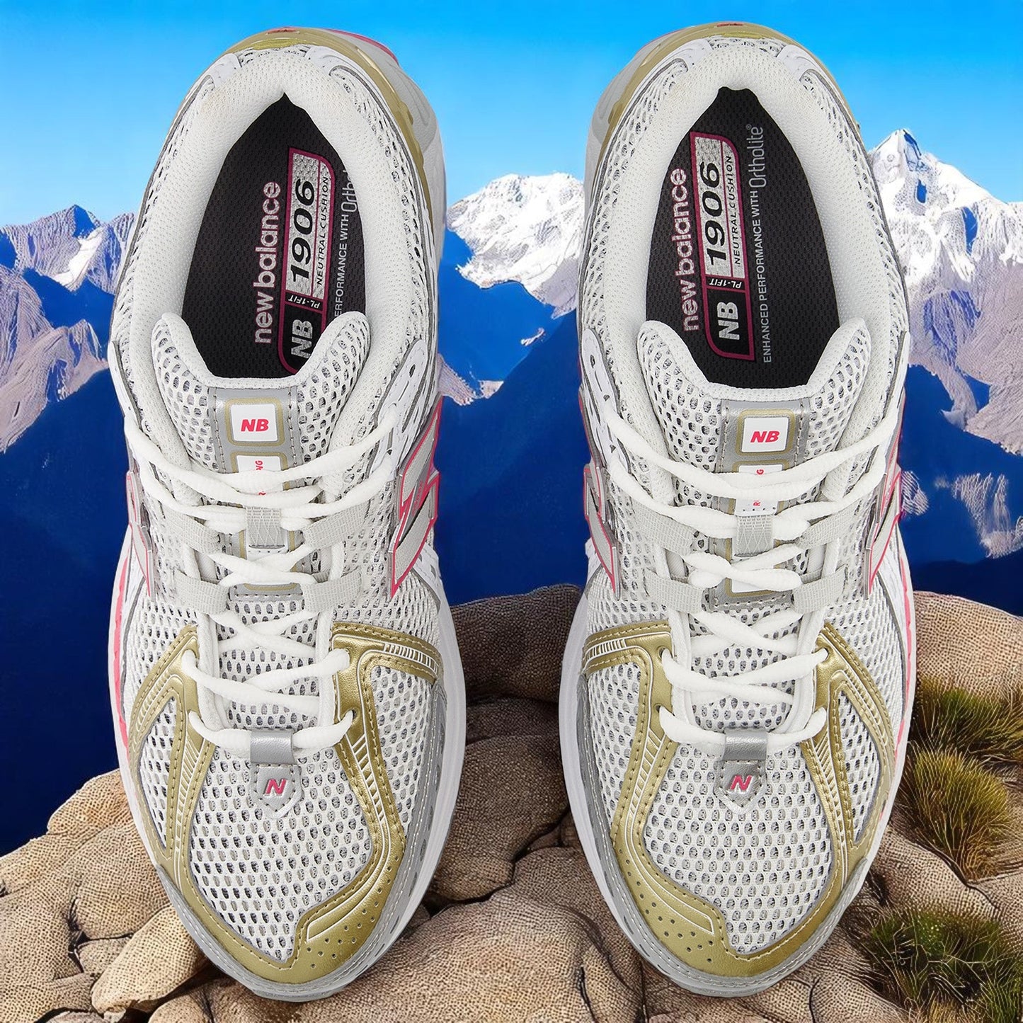 Men's New Balance 1906R 'Silver Dragon Berry Gold'