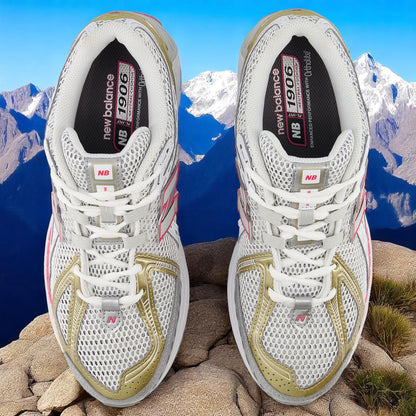 New Balance Men's 1906R 'Silver Dragon Berry Gold' Sneakers