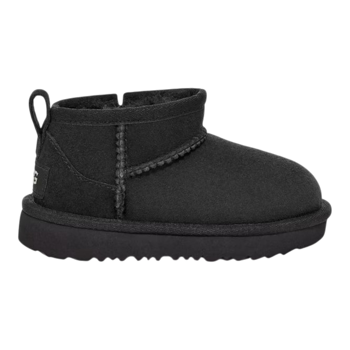 UGG Classic Ultra Mini Toddlers' Boots — Black