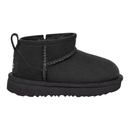 UGG Classic Ultra Mini Toddlers' Boots — Black