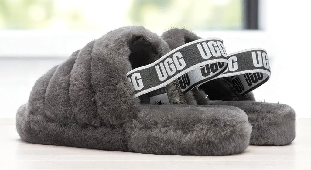 Kids UGG Fluff Yeah Slide