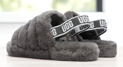 UGG Kids Fluff Yeah Slide Sandals