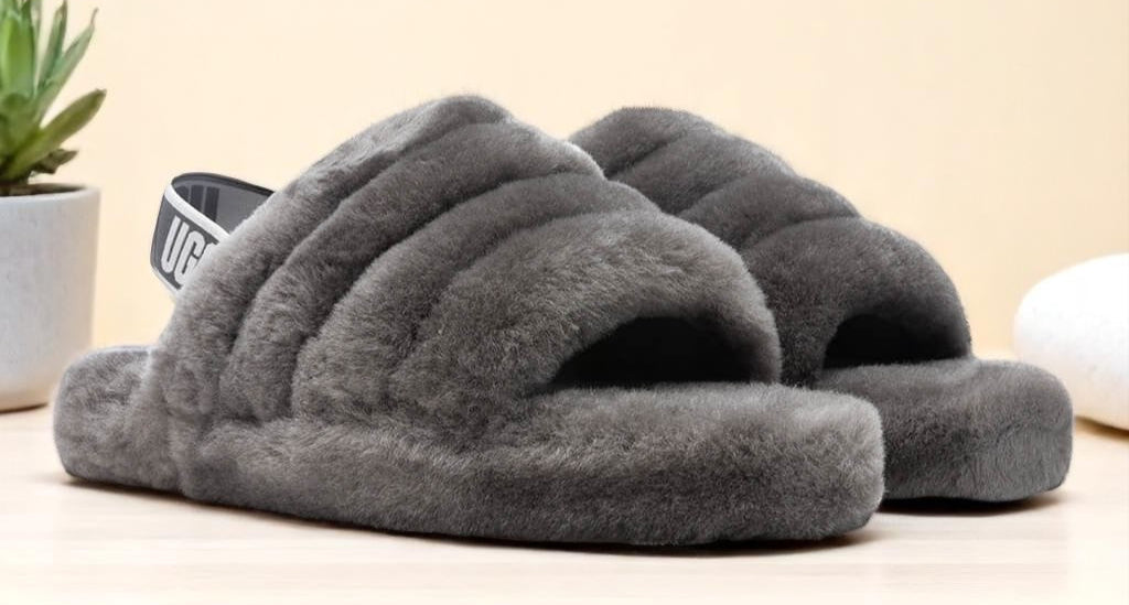 UGG Kids Fluff Yeah Slide Sandals