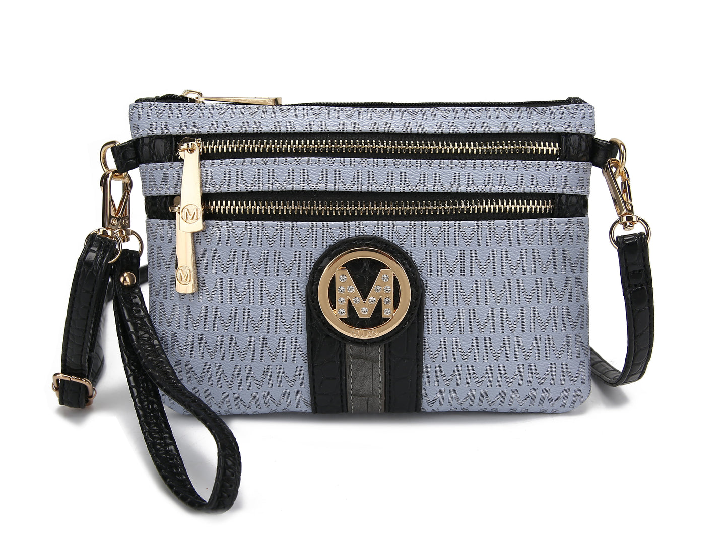 MKF Collection Women's Tarren Signature Crossbody Bag
