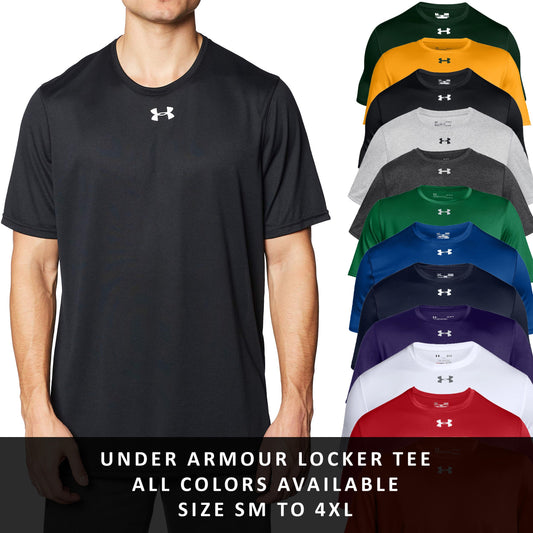 Under Armour Men's Athletic Short Sleeve Tech Locker Tee 2.0