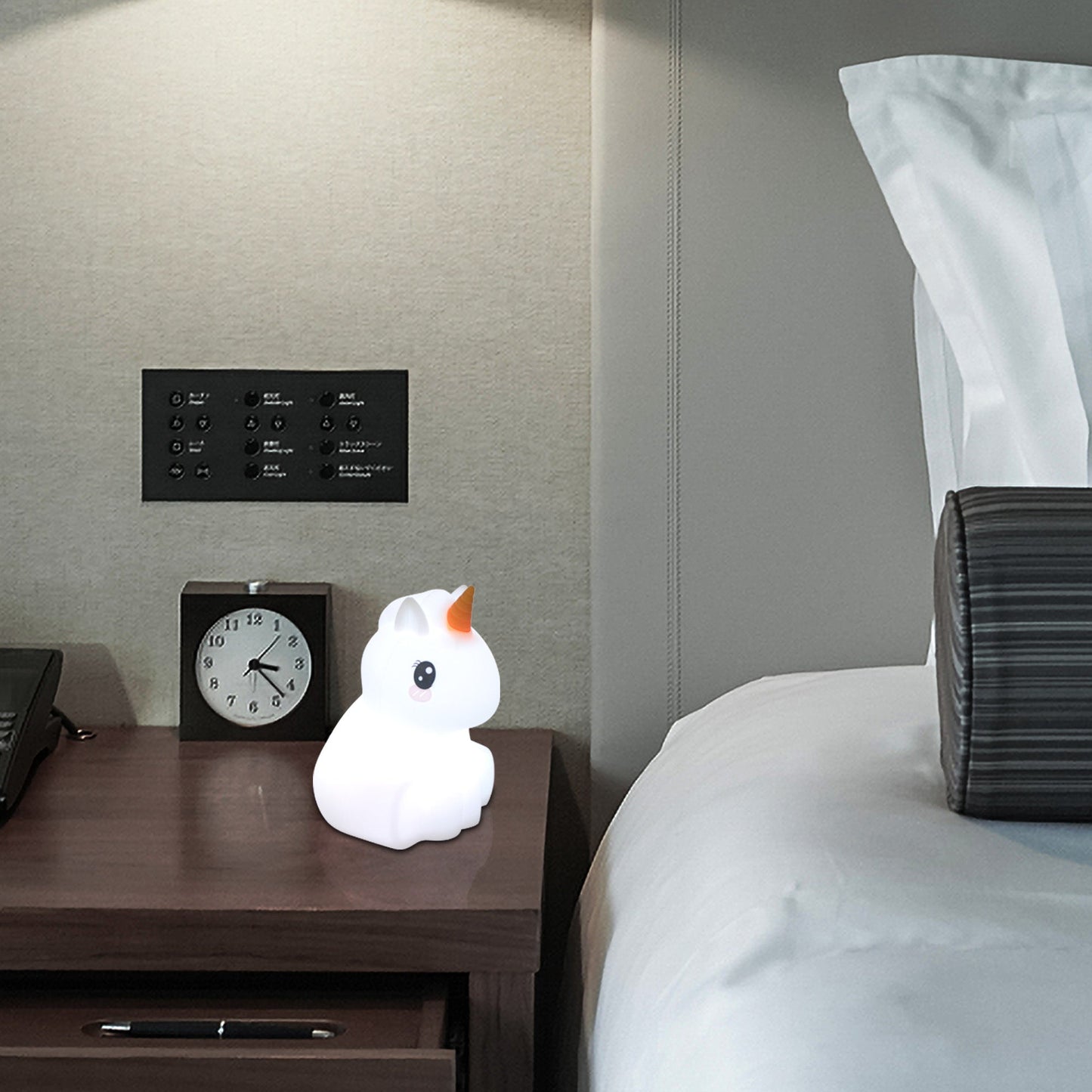 Unicorn Night Light Nursery Lamp by EP Light