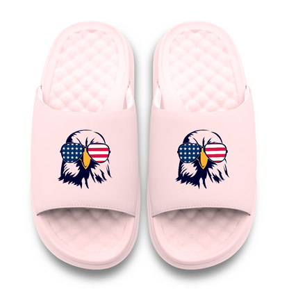 Bald Eagle Sunglasses Motive Slide Sandals