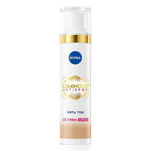 Nivea Luminous630 CC Face Cream SPF30 - Dark Spot Corrector & Anti-Aging Face Cream