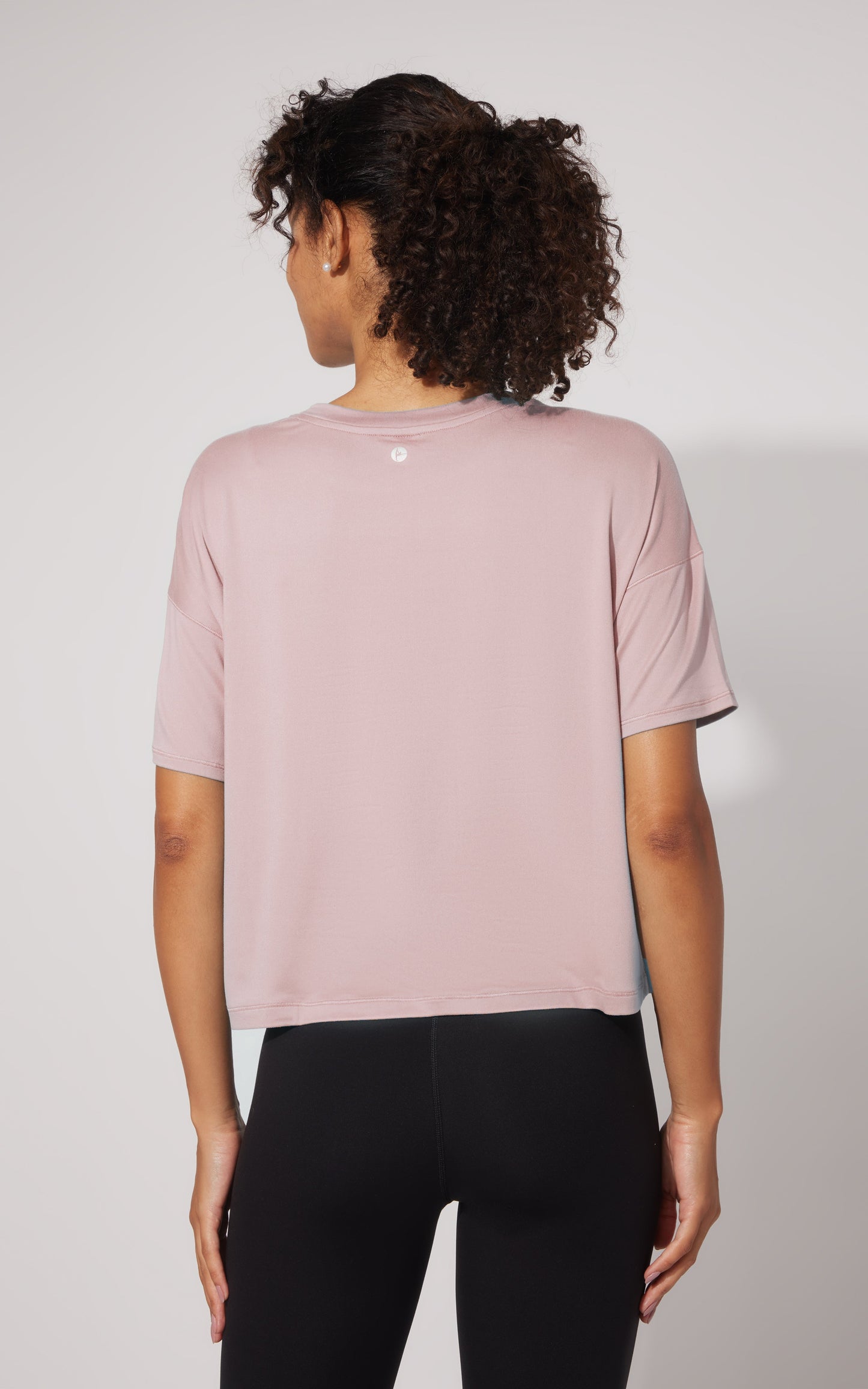 2 Pack Super Soft Deluxe Boxy Cropped Tee