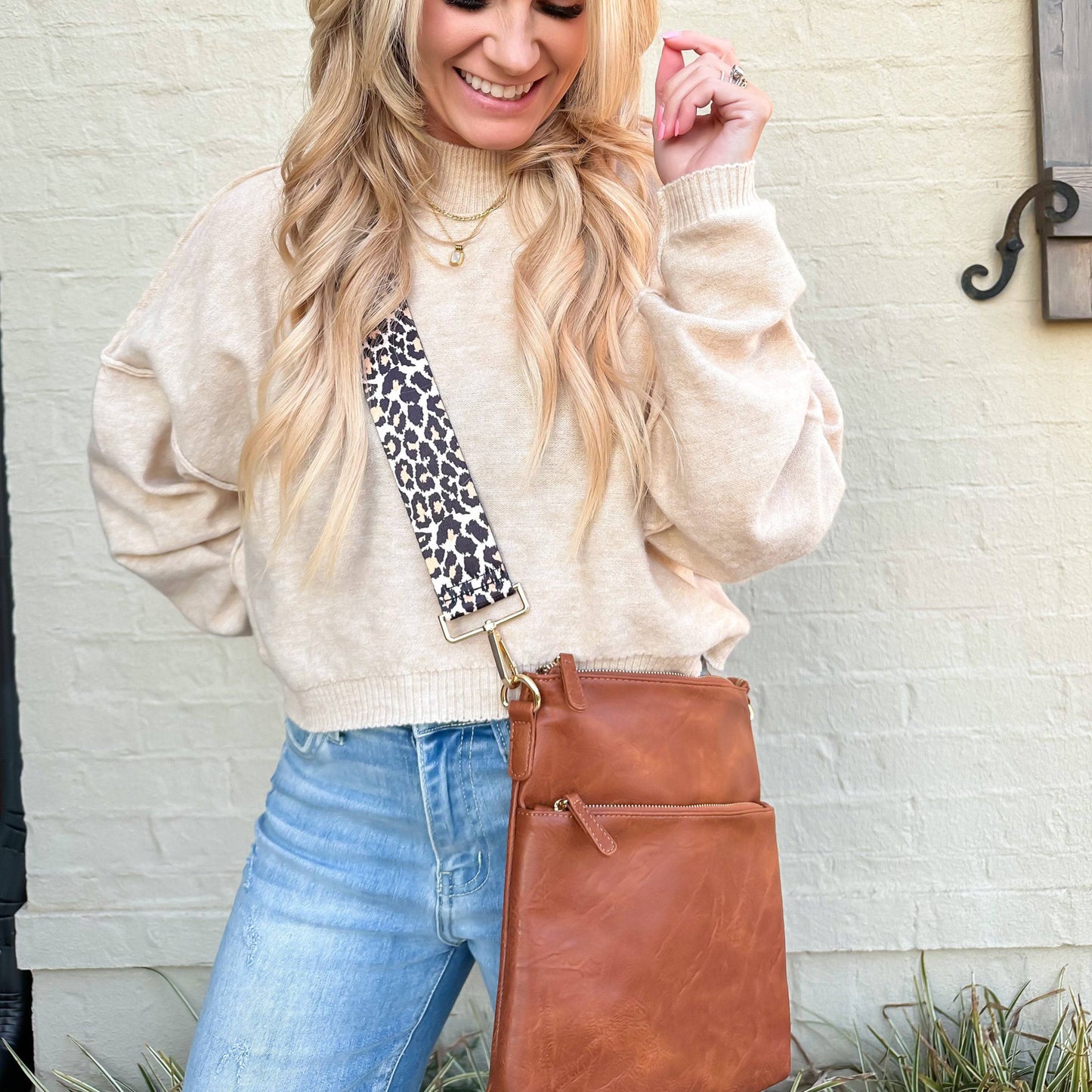 Threaded Pear Chloe Crossbody | Choose Your Strap