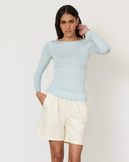 Lane Boatneck Top