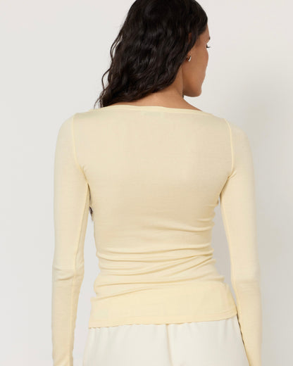 Lane Boatneck Top