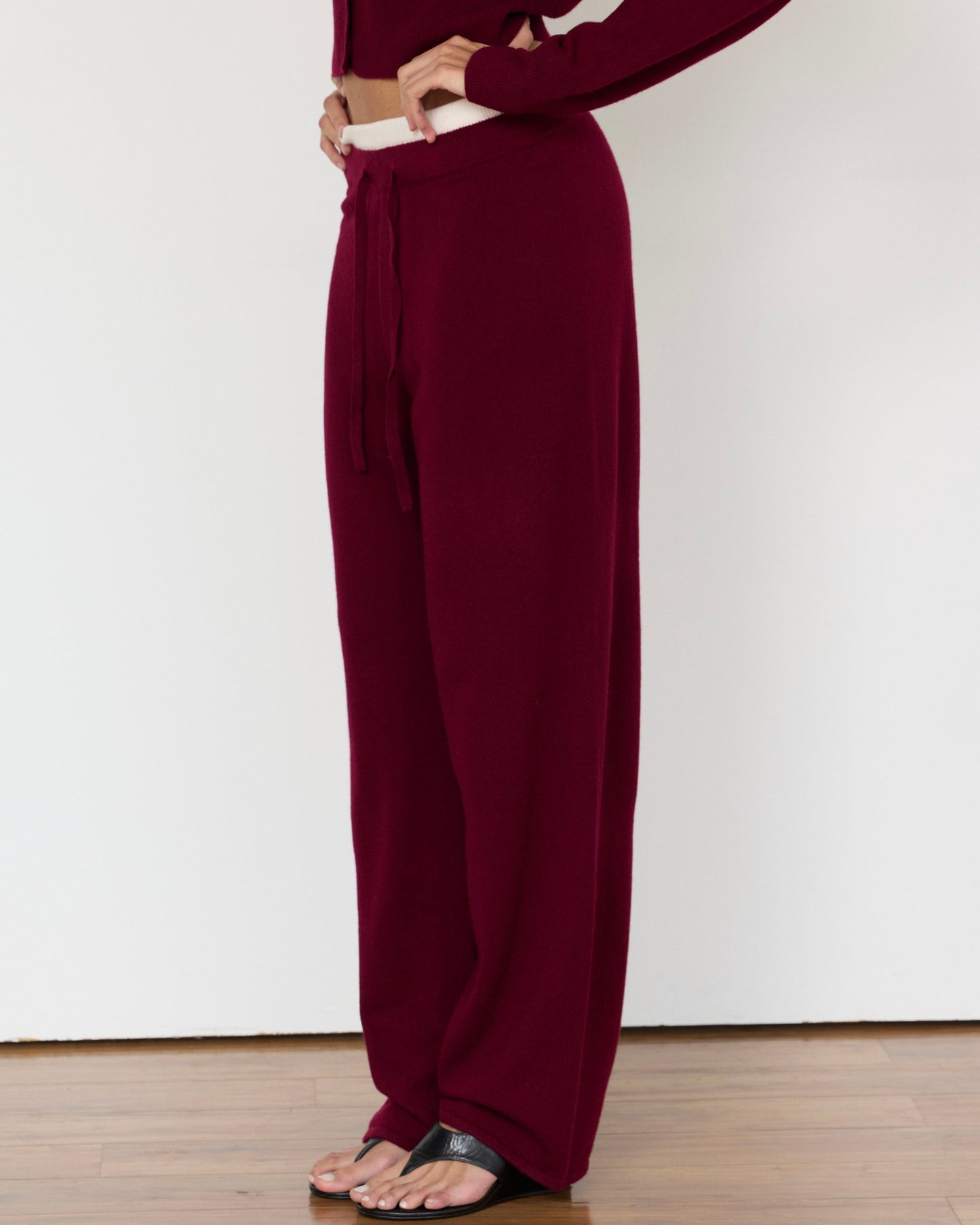 Tove Layered Cashmere Pant