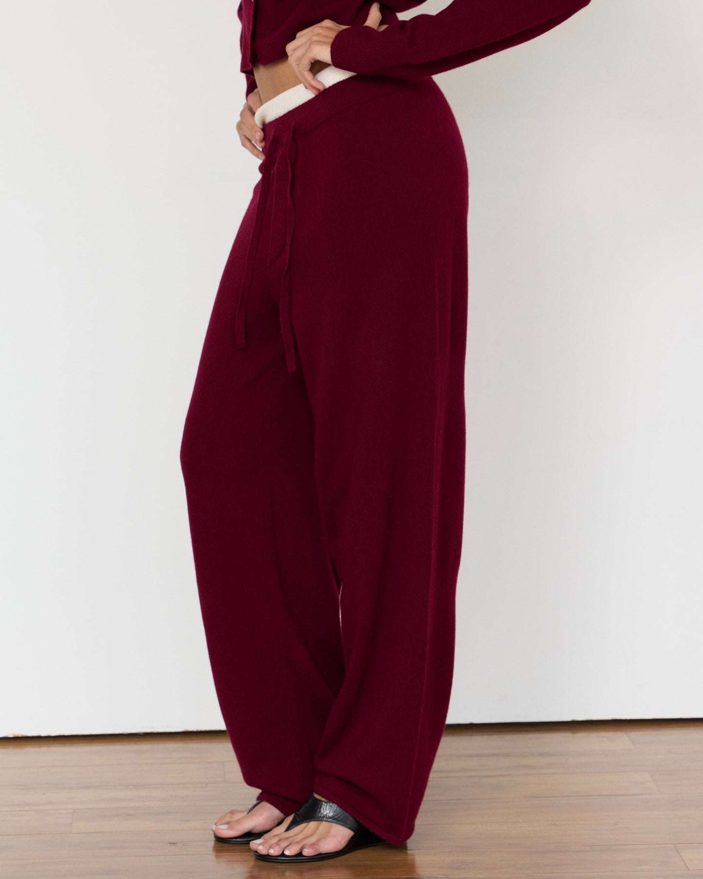 Tove Layered Cashmere Pant
