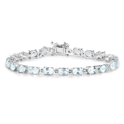 Natural Blue Topaz Bracelet