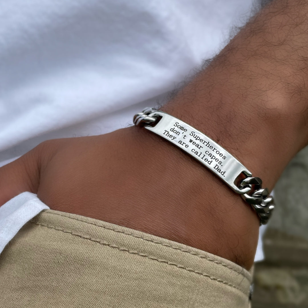 My Dad My Hero Bracelet