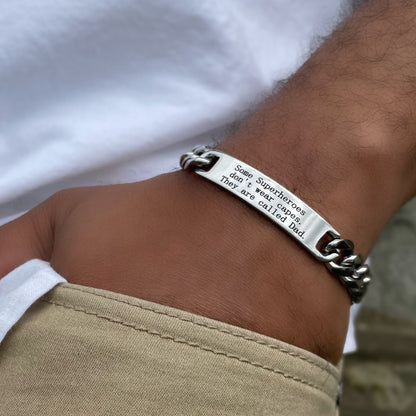 My Dad My Hero Bracelet