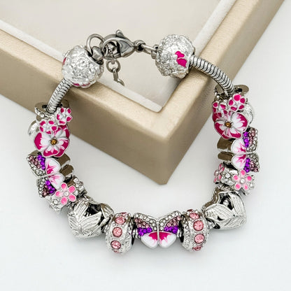Petals in Flight Butterfly Bracelet