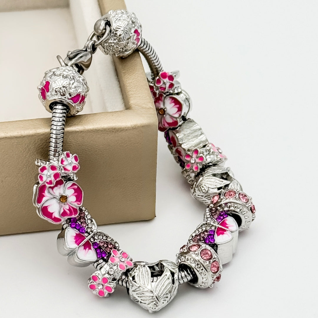 Petals in Flight Butterfly Bracelet