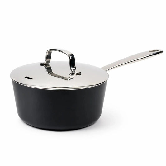 Maestro Saucepan with Lid — 2 QT. - Alva Cookware