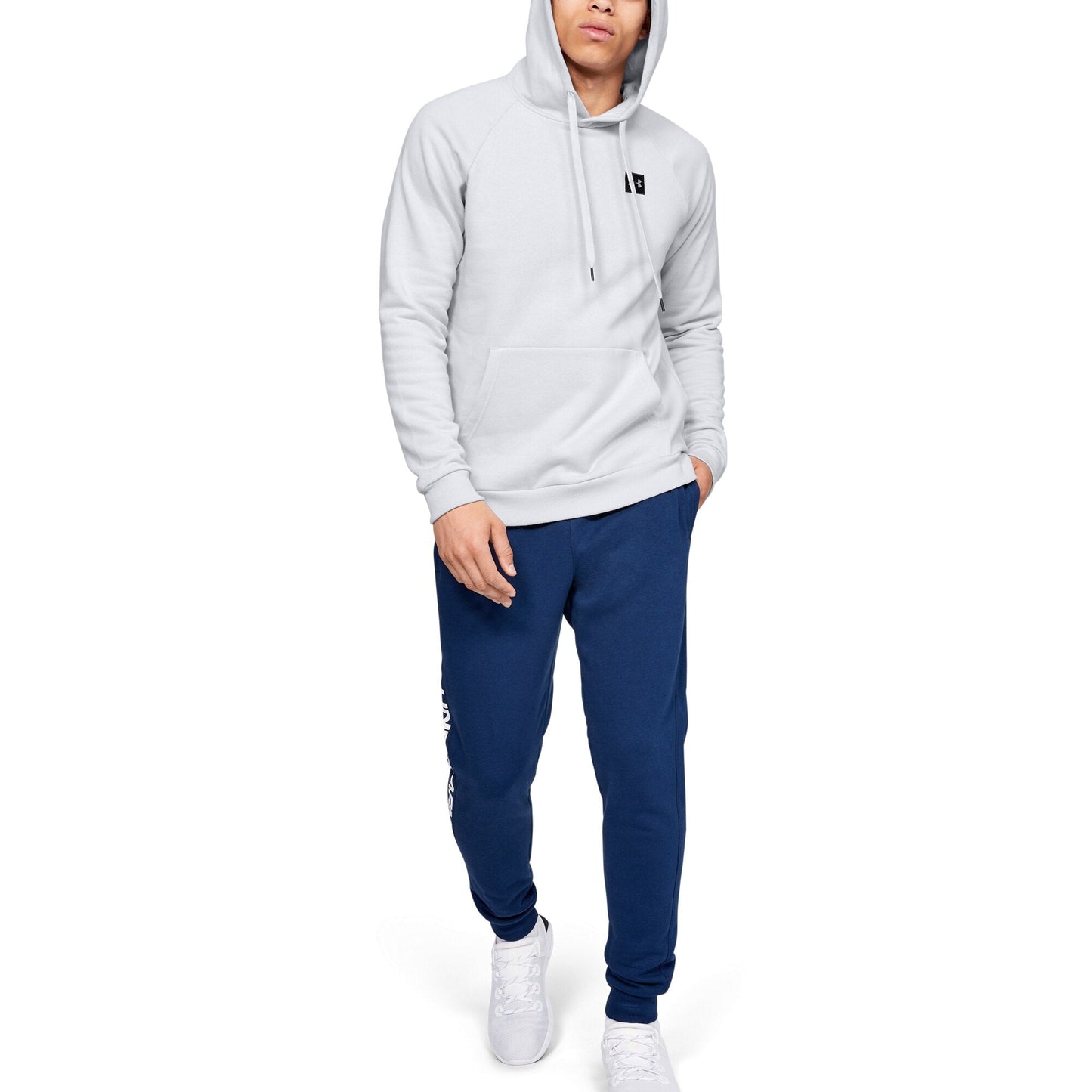 Under Armour Men's Rival Fleece Pull Over Hoodie