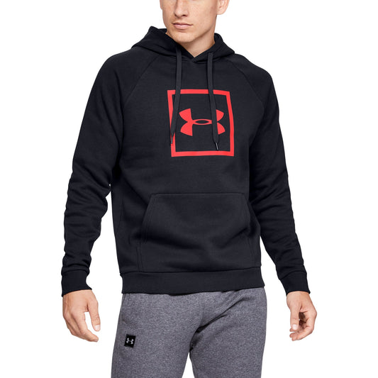Men's Under Armour Rival Fleece Box Logo Hoodie