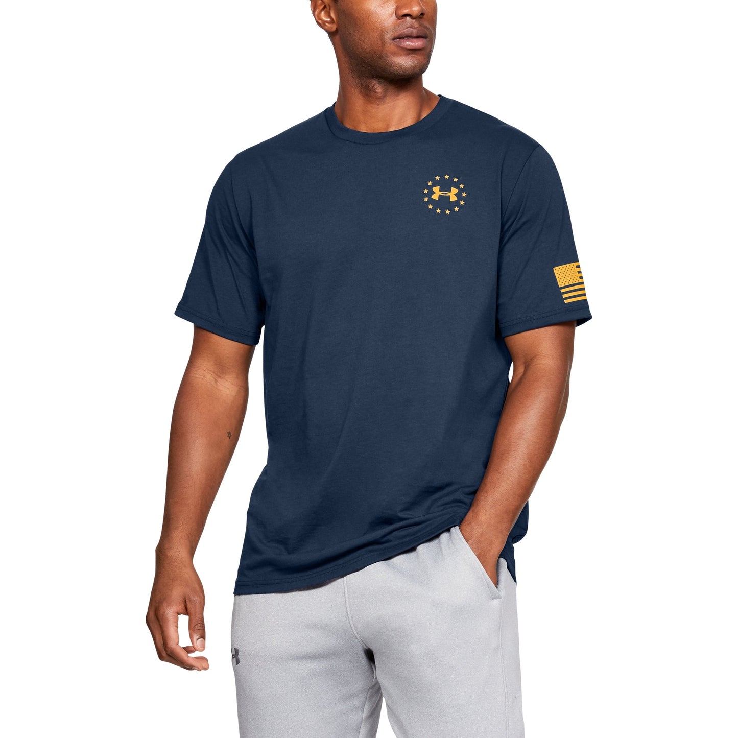 Under Armour Men's Freedom Flag T-Shirt T-Shirts